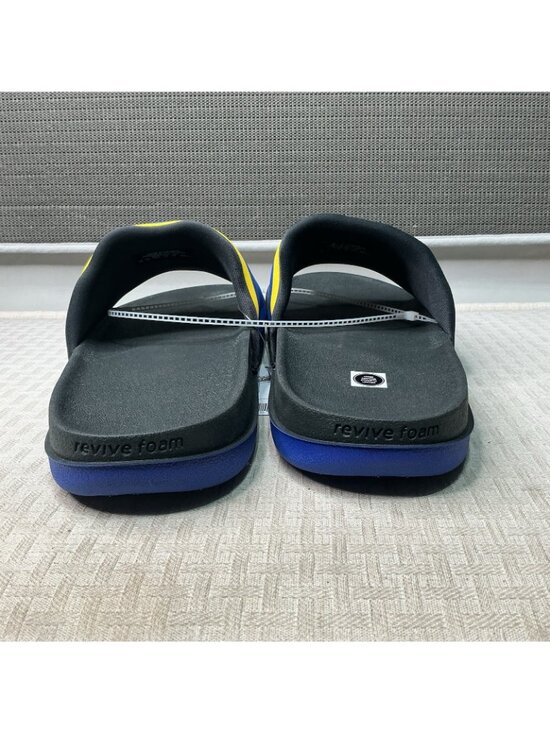 Nike Offcourt Men’s Size 15 Los Angeles Rams Hyper Royal / Dark Smoke Grey Slide main image 4